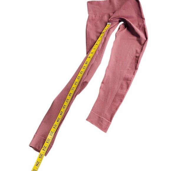 SET Active Womens Sculpt Flex High Rise Leggings, Mauve, Athletic, Size Medium - Picture 5 of 9